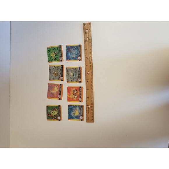 Artbox Pokemon Action Flipz Premier Edition 1995 Lot of 8 Used - Picture 3 of 4